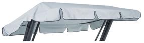Stogas sūpynėms Patio Venezia, pilka sp., 228 cm x 126 cm x 0.3 cm