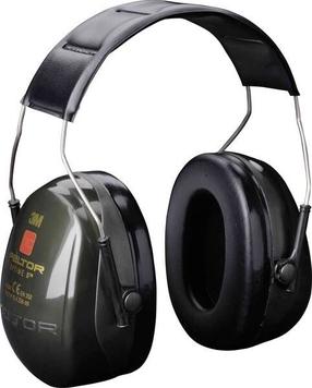 Apsauginės ausinės 3M Peltor Optime II H520A, žalia sp., Universalus dydis