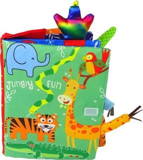 Детская книга, животные Lean Toys Jungle, 22.5 см, EN, многоцветный
