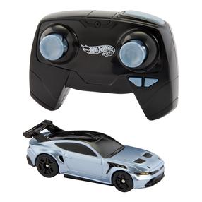 Rc автомобиль Mattel Hot Wheels Mustang GTD JBH04, 1:64, серебристый цв.