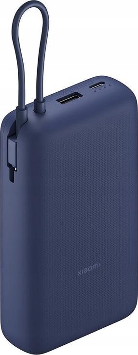 Lādētājs-akumulators (Power bank) Xiaomi, 20000 mAh, 33 W, zila krās.