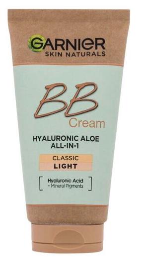 BB kreem Garnier Hyaluronic Aloe All-in-1, SPF 25, hele pruun v., classic light, 50 ml