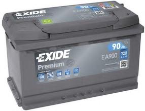 Akumuliatorius Exide Premium EA900, 12 V, 90 Ah, 720 A