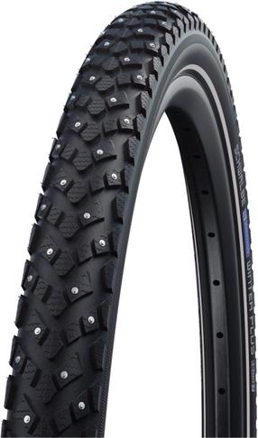 Dygliuota dviračio padanga Schwalbe Marathon Winter Plus HS 396, guma, juoda sp., 26", 2"