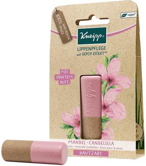 Lūpu balzams Kneipp Lip Care Almond & Candelilla, 4.7 g, almond candelilla