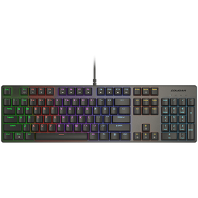Vadu spēļu tastatūra Cougar Ultimus EX, Angļu (US), melna krās.