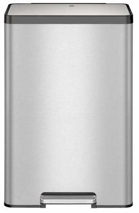 Мусорное ведро Eko EK9138MT30L, серебристый цв., 30 л, 64.1 см x 24.3 см
