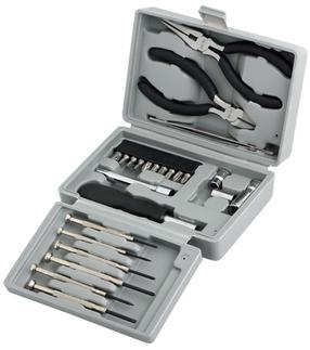 Instrumentas Logilink, 20 vnt., juoda sp./pilka sp.