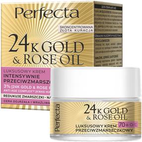 Näokreem Perfecta 24K Gold & Rose Oil, 50 ml, 70+