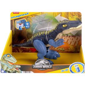 Žaislinė figūrėlė, dinozauras Mattel Jurassic World Imaginext Growl & Glow Baryonyx JCT48, mėlyna sp.