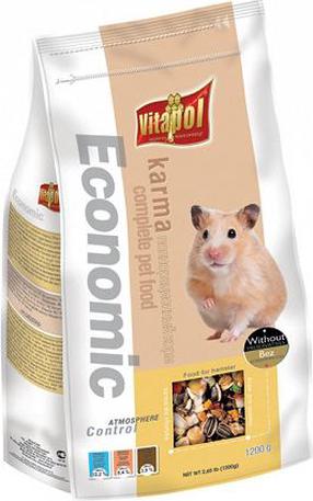 Maistas graužikams Vitapol Economic, žiurkėnams, 1.2 kg
