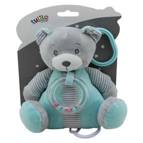 Grabulis Tulilo Mint Teddy Bear, zaļa krās./pelēka krās.