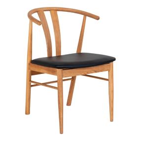 Valgomojo kėdė House Nordic Artenara, matinė, juoda sp./medžio sp., 60 cm x 54 cm x 77 cm