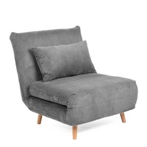 Sofa-lova Homla Solace 871639, pilka sp., 91 x 83 cm x 84 cm