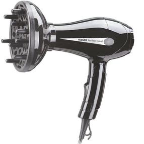 Plaukų džiovintuvas Haeger Perfect Travel HD-750.010B, 750 W, juoda sp.