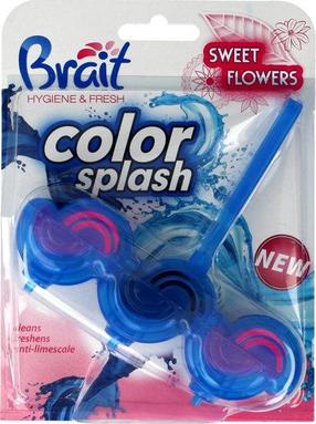 WC valiklis - gaiviklis Brait Color Splash Sweet Flowers, 45 g
