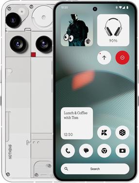 Mobilais telefons Nothing Phone (3) A10000025, 512 GB, balts krās.