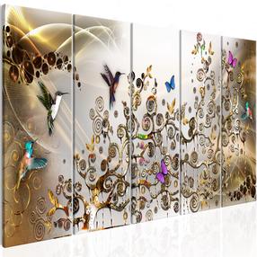 Reproduktsioon Artgeist Hummingbirds Dance N7812-DKXPWD, 225 cm x 90 cm