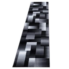 Kiliminis takas Miami MIAMI803006560BLACK, juoda sp., 300 cm x 80 cm