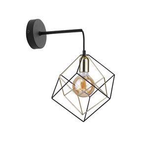 Lampa sienas TK Lighting Alambre 6712, E27, 1 x 15 W, bez abažūra / zelta krās.