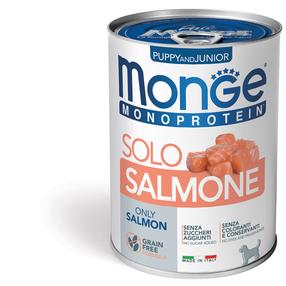 Влажный корм для собак Monge Monoprotein Solo Puppy, лосось, 0.4 кг