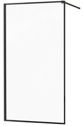 Dušo sienelė Mexen Kioto 800-110-101-70-70, 110 cm x 200 cm, juoda sp./grūdintas
