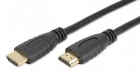 Провод Techly HDMI/HDMI HDMI A male, HDMI A male, 6 м, черный цв.