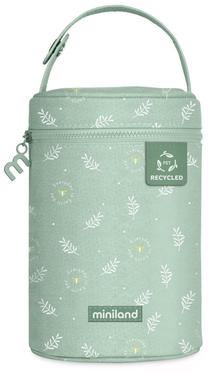 Gertuvės dėklas Miniland Ecothermibag 89556, 700 ml, 0 mėn., 13 cm, aliuminis/tekstilė, žalia sp.