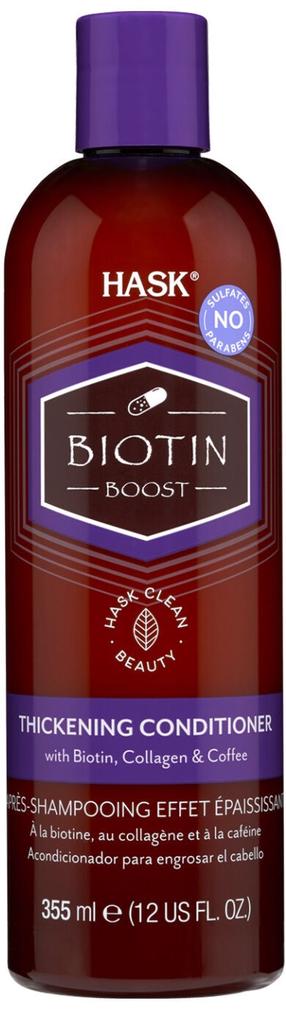 Juukse konditsioneer Hask Biotin Boost, 355 ml