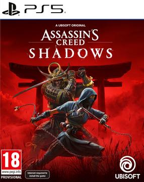 PlayStation 5 (PS5) spēle Ubisoft Assassin’s Creed Shadows, angļu