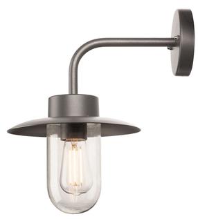 Sieninis lauko šviestuvas SLV Molat, 60W, E27, IP44, antracito sp., 23 cm x 23 cm