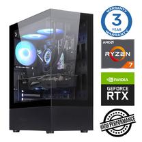 Stacionarus kompiuteris Intop Ryzen 7 5700X, DDR4 16 GB, SSD 500 GB, Nvidia GeForce RTX 3050 6 GB GDDR6