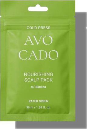 Juuksemask, peanaha jaoks Rated Green Cold Press Avocado, 50 ml