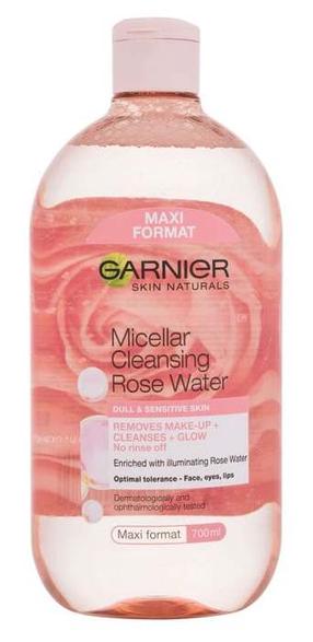 Micelārais ūdens Garnier Skin Naturals Rose Water, 700 ml