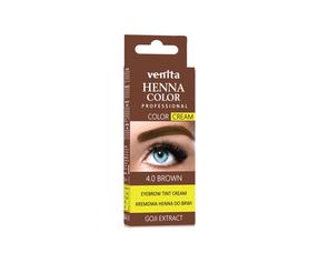Uzacu tinte Venita Professional Henna Color Cream, 30 g, brūna krās. 4.0