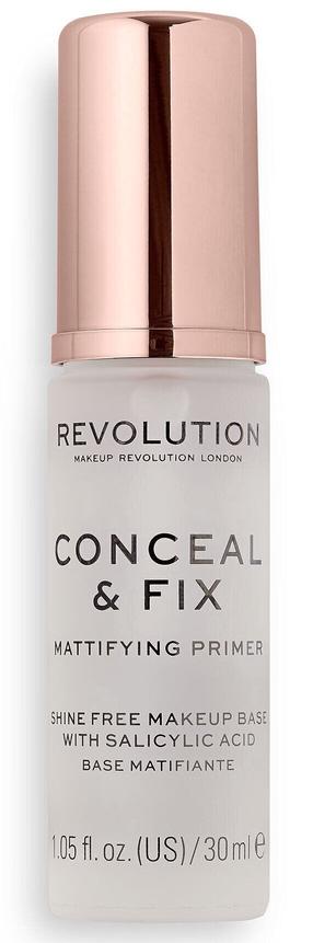 Grima bāze Makeup Revolution London Conceal & Fix, caurspīdīga krās., 30 ml