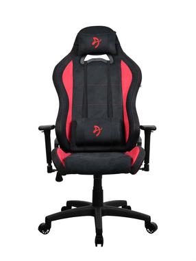 Spēļu krēsls Arozzi Toretta SuperSoft, 70 x 70 x 129 - 138 cm, melns krās./sarkana krās.