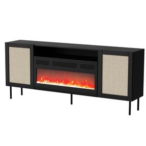Kumode Cama Meble Juta EF, melns krās./bēša krās., 65 cm x 38 cm x 202.2 cm