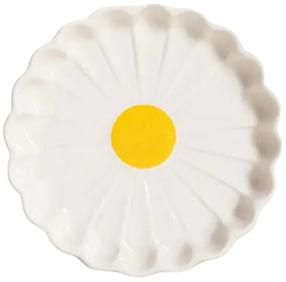 Ziepju trauciņš Homla Daisy, balta krās./dzeltena krās., 11.5 cm x 11.5 cm