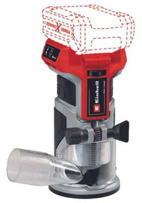 Akumulatora frēze Einhell TP-ET 18 Li BL Solo, 18 V
