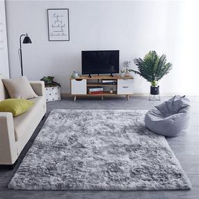 Ковер Strado Ombre Shaggy, светло-серый цв., 170 см x 120 см