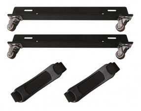 Piederumi Techly PC Case Tower Holder With Wheels ICA-CS 61, 1260 g, melna krās.