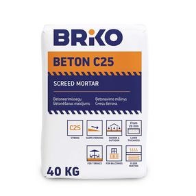 Betonas Briko, remontinis, 40 kg