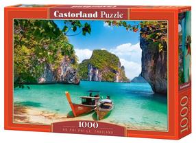 Puzle Castorland Ko Phi Phi Le Thailand 1000 el. C-104154-2, 1000 gab.