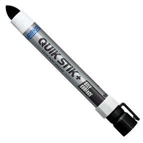 Marķieris Markal Quik Stik Plus Oily Surface, 15.2 cm, melna krās.