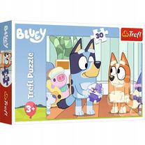 Dėlionė Trefl Its Always Happy With Bluey 18324, 20 cm x 27 cm, 30 vnt., įvairių spalvų