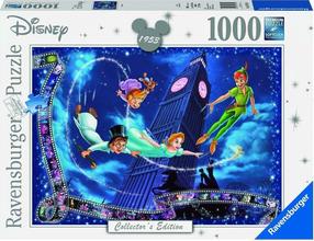 Pusle Ravensburger Walt Disney Peter Pan, 50 cm x 70 cm, 1000 tk, mitmevärviline