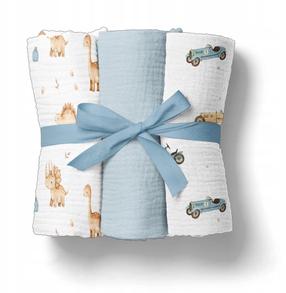 Пеленки Bocioland Muslin BL301, 70 см x 70 см, 3 шт.