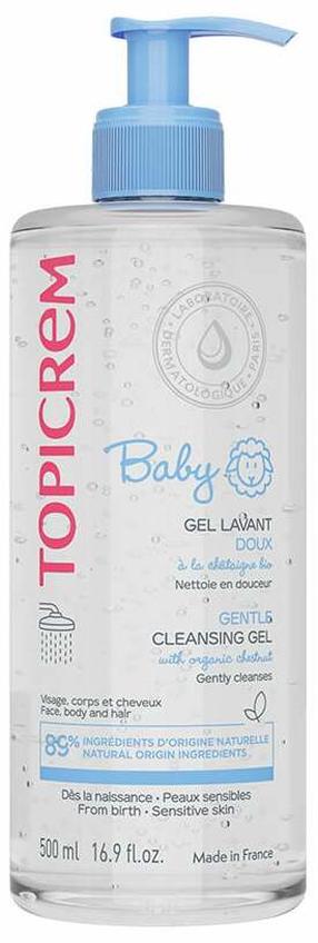 Dušigeel Topicrem Baby, 500 ml