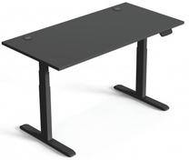 Datorgalds regulējams augstums Up Up Thor B-57021PT/D32-60M, 120 cm x 75 cm, 62 - 128 cm, melna krās.